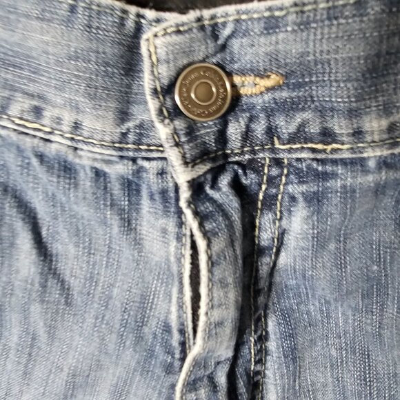 Calvin Klein Jeans Pants Straight Fit Size 40/32 Light Wash Denim Blue Jean - Picture 10 of 13